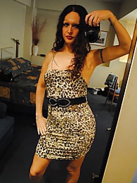 DaTranny presents: Gorgeous Nicole Montero posing in hot dresses